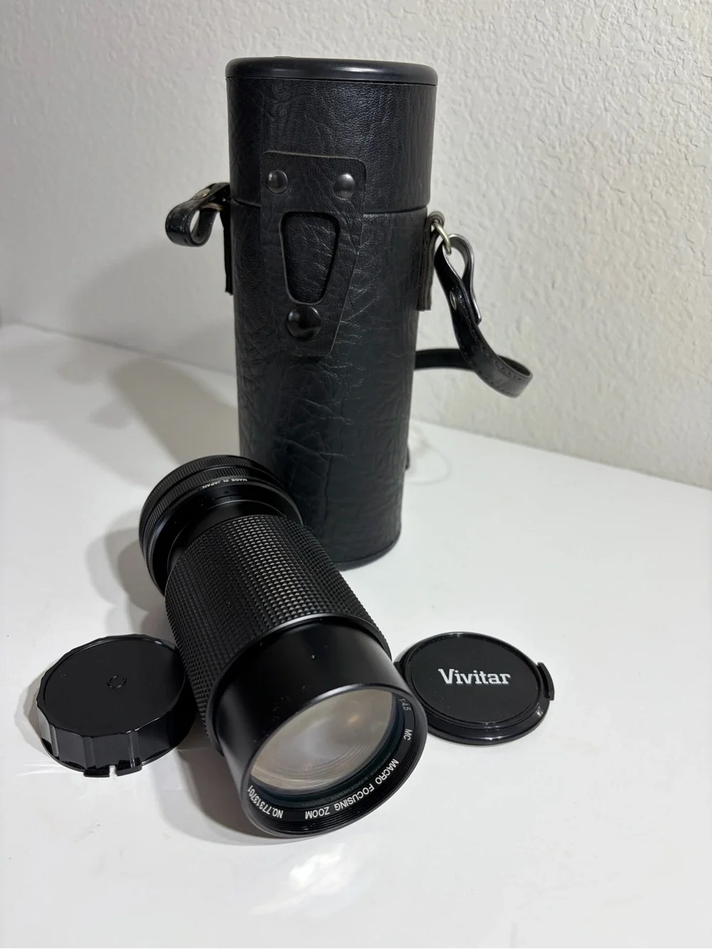 Vintage Vivitar 70-210mm 1:4.5 Macro Focusing Zoom Lens